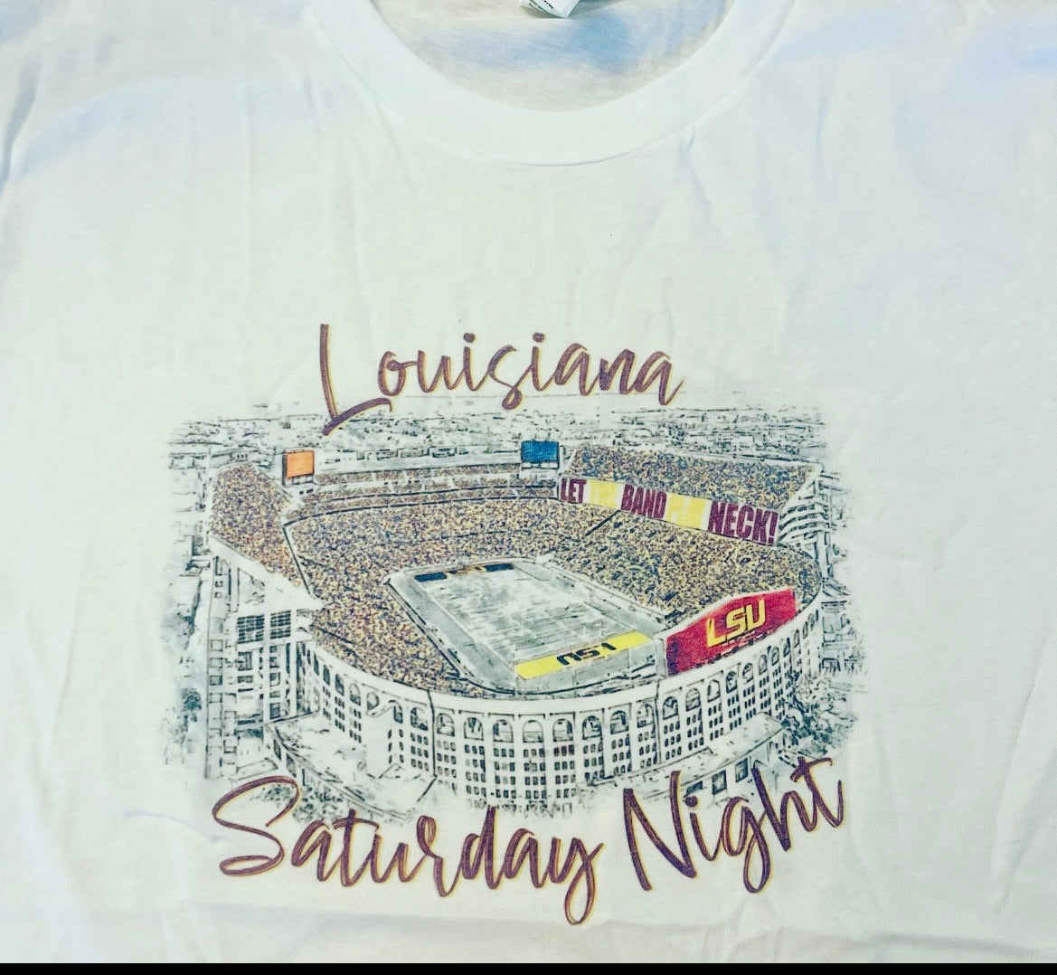 Louisiana Saturday Night-Short-Sleeve Unisex T-Shirt
