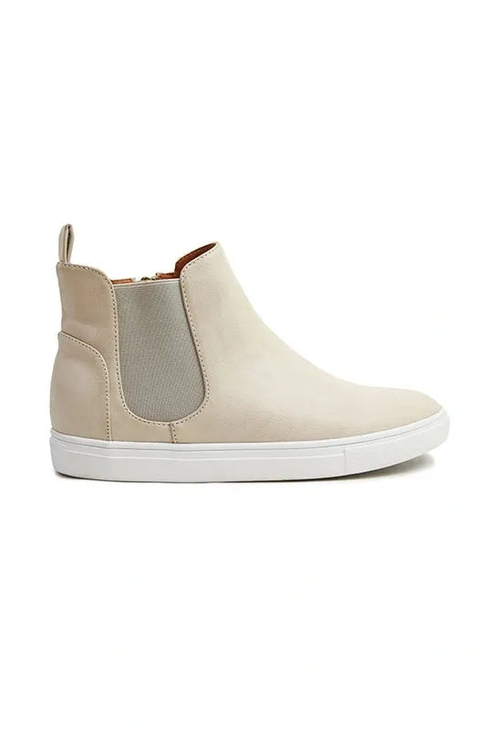 High Top Casual Slip On Sneakers